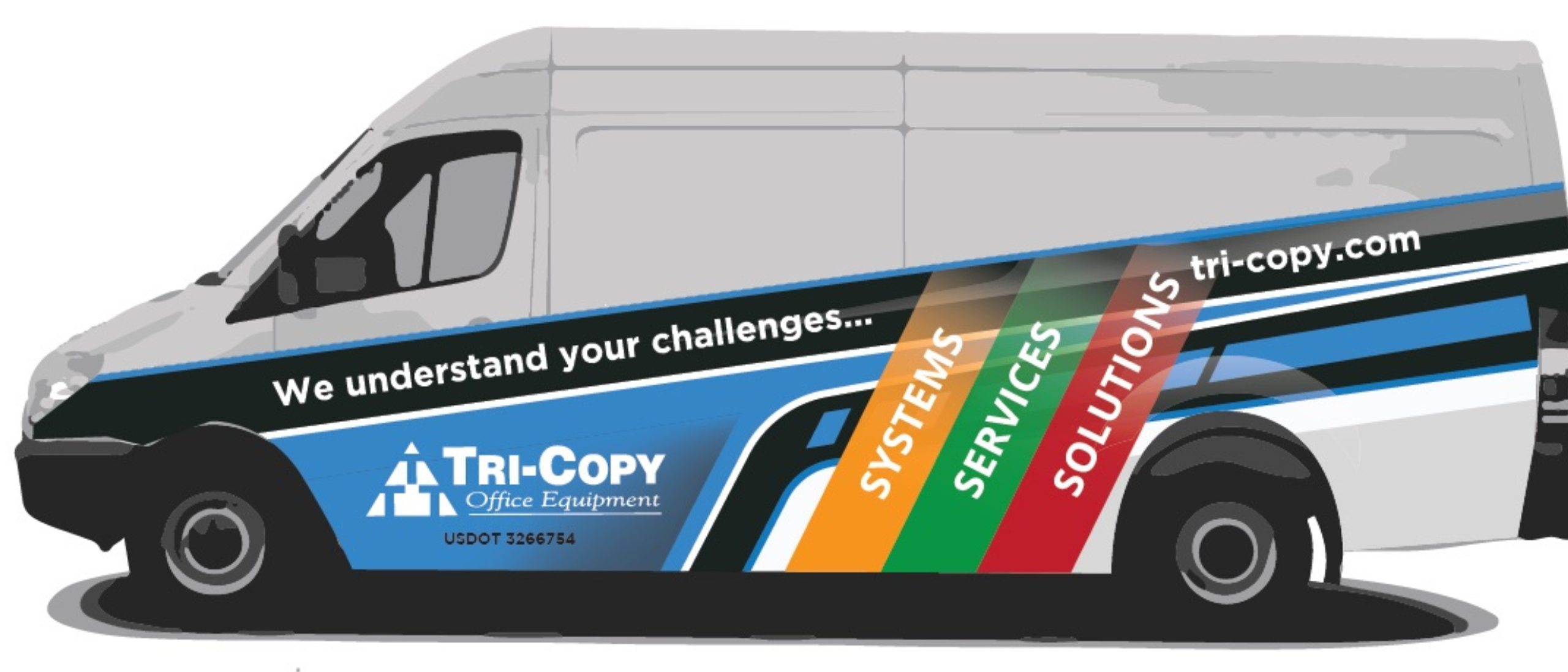 Tri-Copy Office Equipment Company Van